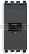 Gniazdka elektryczne - Vimar elektro Gniazdo Komputer RJ45 kat.5e 1-modułowe - 20338.8 - miniaturka - grafika 1