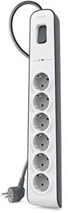 Belkin Listwa zasilająca Surgemaster 6-fold - BSV603VF2 m (BSV603VF2M) - Listwy zasilające - miniaturka - grafika 2