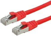 Kable miedziane - Value S/FTP Patch Cord Cat.6, halogen-free, red, 3m kabel sieciowy 7611990113989 - miniaturka - grafika 1