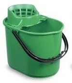 Miotły, szufle, mopy - TTS Wiadro LIGHT z odciskarką 12l - miniaturka - grafika 1