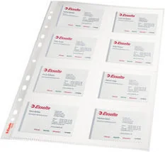 Esselte KOSZULKI NA 16 WIZYTOWEK M 10 SZT. 78930 - Teczki i skoroszyty - miniaturka - grafika 2