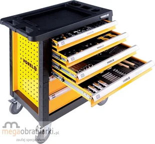 Vorel Wózek serwisowy z narzędziami 58540 - Skrzynki i torby narzędziowe - miniaturka - grafika 2
