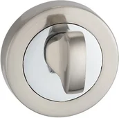 Szyldy i rozety - Infinity Line Rozeta okrągła WC KOLOR SATYNA/CHROM RCK 103 - miniaturka - grafika 1