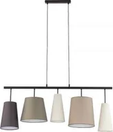 Lampy sufitowe - TK Lighting Lampa wisząca zwis oprawa Pedro 5x60W E27 brąz 1908 - miniaturka - grafika 1