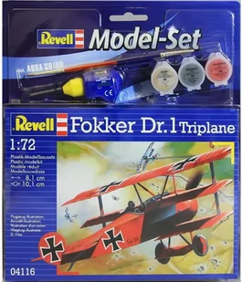 Revell Model Set Fokker Dr 1 Tripla MR-64116 - Modele do sklejania - miniaturka - grafika 2
