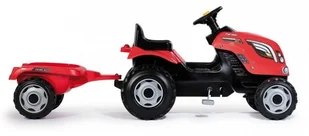 Smoby Traktor XL Czerwony - Jeździki dla dzieci - miniaturka - grafika 5