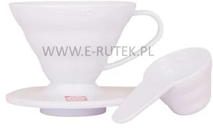 Hario plastikowy Drip V60-01 Biały VD-01W - Pozostałe akcesoria kuchenne - miniaturka - grafika 2