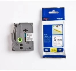 Brother Taśma laminowana TZ-S221 9mm czarny nadruk/białe tło TZe-S221 - Akcesoria do kas i terminali - miniaturka - grafika 4