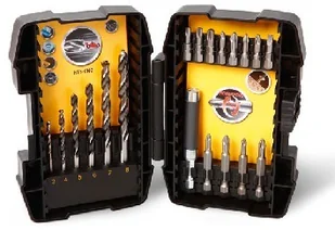Stanley zestaw do metalu i końcówek wkrętarskich - 19 elementów STA88200 (STA88200-XJ) - Wiertła - miniaturka - grafika 2
