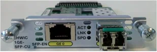 Cisco EHWIC 1 port dual mode SFP(100M/1G) or GE(10M/100M/1G) Spare EHWIC-1GE-SFP (EHWIC-1GE-SFP-CU=) - Pozostałe akcesoria sieciowe - miniaturka - grafika 4