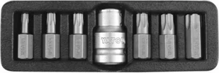 Yato zestaw bitów torx z otworem 6 sztuk + adapter YT-0416 - Bity - miniaturka - grafika 4