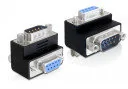 Impakt ADAPTER VGA(15M)->VGA(15F) 90" W BOK DELOCK - Adaptery i przejściówki - miniaturka - grafika 2