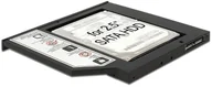 Tuning komputera - akcesoria - Delock Ramka montażowa Slim SATA 5.25" -> 2.5" SLIM 9.5mm (HDD/SSD w miejsce CD) 62669 - miniaturka - grafika 1