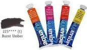 Farby i media malarskie - Daler Rowney Farba akwarelowa AQUAFINE BURNT UMBER (TUBKA 8ML) (223 - miniaturka - grafika 1