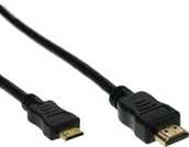 Kable - InLine HDMI Mini kabel, wtyczka HDMI na wtyk mini, 3 m Czarny 4043718097357 - miniaturka - grafika 1