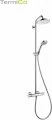 Zestawy prysznicowe - Hansgrohe CROMA 220 Zestaw prysznicowy EcoSmart 27188000 - miniaturka - grafika 1