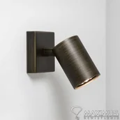 Lampy ścienne - Astro Lighting Ascoli Single 6145 kinkiet IP20 Brąz 1 x 50W Max GU10 - miniaturka - grafika 1