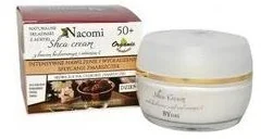 Nacomi Krem shea na noc 50+ z biopeptydem 50ml - Kremy do twarzy - miniaturka - grafika 2