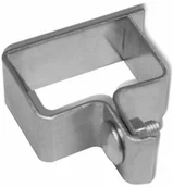 Akcesoria do ogrodzeń - Obejma słupka początkowa ocynkowana - miniaturka - grafika 1