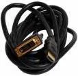 Art oem Kabel HDMI męski /DVI1.8 m KABHD/DVI 1.8M AL-OEM-41 - Kable - miniaturka - grafika 3