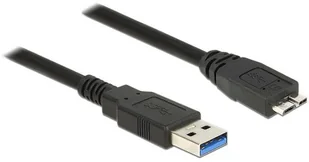 Delock Kabel USB 3.0 1.5m micro AM-BM czarny 85073 - Kable USB - miniaturka - grafika 5