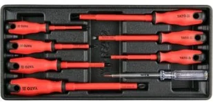 YATO Wkrętaki izolowane Vde 1000V zestaw 8 szt. - Śrubokręty - miniaturka - grafika 2