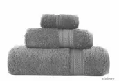 Ręczniki - Greno Ręcznik 50x90 EGYPTIAN stalowy RE-EGY-050-STAL - miniaturka - grafika 1