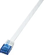 Kable miedziane - LogiLink Patchcord U/UTP Cat6 0.25m biały CF2011U - miniaturka - grafika 1