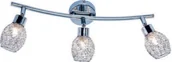 Lampy sufitowe - Trio listwa Mesh 3 płomienny 809803-06 - miniaturka - grafika 1