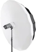 Parasolki studyjne - Walimex Reflex klosz zestaw (180 cm, w zestawie: Reflex i ekran Soft Box) 18695 - miniaturka - grafika 1