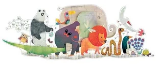 Puzzle Parada zwierząt - Układanki dla dzieci - miniaturka - grafika 2