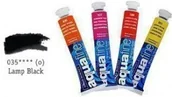 Farby i media malarskie - Daler Rowney Farba akwarelowa AQUAFINE LAMP BLACK (TUBKA 8ML) (035) - miniaturka - grafika 1