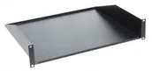 Akcesoria do szaf serwerowych - ABCVISION PÓŁKA P19-2U/406 406 mm RACK 19 2U - miniaturka - grafika 1
