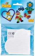 Zabawki kreatywne - Hama malte haaning plastic mini - podkładki uzupełniające serca 5203 - miniaturka - grafika 1