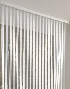 Kleine Wolke 3319100745 roleta prysznicowa, 132 56 x 240 cm, biała - Zasłony prysznicowe - miniaturka - grafika 2