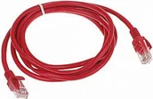 Kable - ABCVISION PATCHCORD RJ45/1.8-RED1.8 m - miniaturka - grafika 1