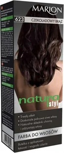 Marion Natura Styl 623 Czekoladowy brąz - Farby do włosów i szampony koloryzujące - miniaturka - grafika 2