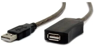 Gembird KABEL USB 2.0 AM-AF AKTYWNY 5M CZARNY UAE-01-5M - Kable USB - miniaturka - grafika 2