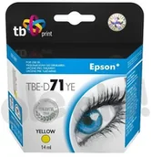 Tusze zamienniki - TB Print TBE-D71YE zamiennik T0714 TBE-D71YE - miniaturka - grafika 1