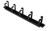Akcesoria do szaf serwerowych - Digitus Professional Organizator kablowy 19"" 1U 40/60 RAL 9005 DN-9 (DN-97602) - miniaturka - grafika 1