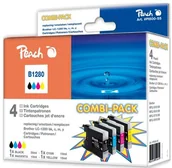 Tusze zamienniki - Peach Combi Pack duża wydajność kompatybilny z LC-1280 PI500-55 - miniaturka - grafika 1