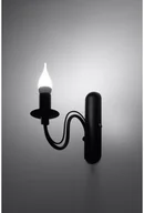 Lampy ścienne - Sollux Lighting Kinkiet MINERWA 3 czarny SL.0220 - miniaturka - grafika 1