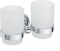 Kubki na szczoteczki do zębów - Bemeta kubek szklany podwójny RETRO 144310022 - miniaturka - grafika 1