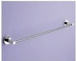 Wieszaki łazienkowe - Gedy Felce Wieszak na ręcznik 60 cm, chrom FE21/60 - miniaturka - grafika 1