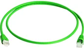 Kable miedziane - Telegaertner Kabel Sieciowy RJ45 L00006A0037 S/FTP CAT 6A 15 m Zielony - miniaturka - grafika 1