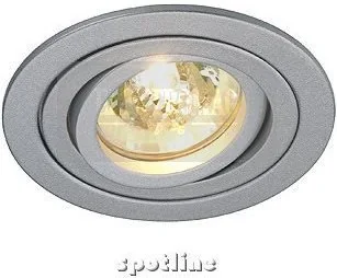 Spotline TRIA 2 wbudowana, okrągła, srebrnoSzary, MR16, max. 35W 111449 - Lampy pozostałe - miniaturka - grafika 3