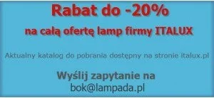 Italux Brama HP-710AG-04-8 - Lampy pozostałe - miniaturka - grafika 3