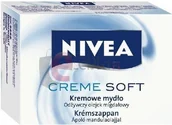 Mydła - Nivea MYDŁO SOFT OLEJ Z MIGDAŁÓW Mydło w kostce 100g - miniaturka - grafika 1