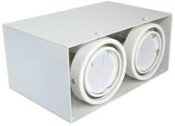 Oprawy, klosze i abażury - Milagro BLOCCO oprawa natynkowa 14W 1120lm biały 478 - miniaturka - grafika 1