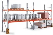 Szafy i regały magazynowe - B2B Partner regały paletowe - długość nośnika 1800 mm 141235 - miniaturka - grafika 1